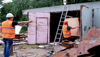 Демонтаж гаражей в Одинцово, цена от 1737 руб. – услуги под ключ от ИП Садыков В. Р.